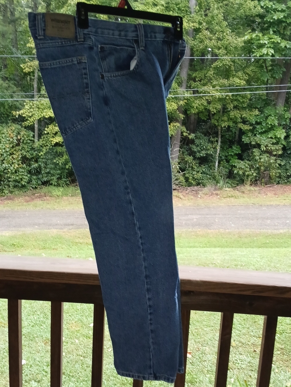 Wrangler Authentics Straight Leg Jeans Blue Waist 34 x 30